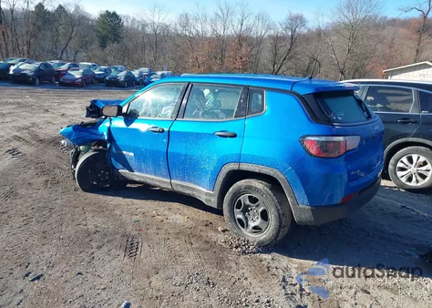 2018 Jeep Compass Sport 4X4 from USA, damaged, VIN 3C4NJDAB4JT107728